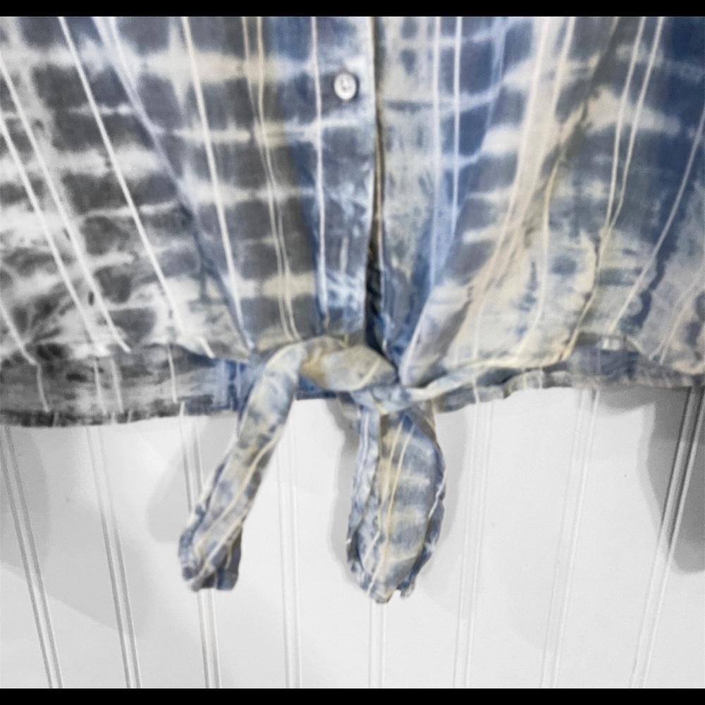 Anthropologie Cloth & Stone Robyn Tie Dye Top - Picture 3 of 8